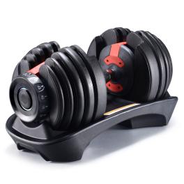 Options: 40kg(88.18 pounds),color: black - men's special dumbbell automatic fast adjustable dumbbell 24kg/set 52.5 pounds gym dumbbell for man - pack of [100]