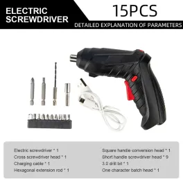 Color: red, ships from: china - 28 in 1 precision electric screwdriver s2 alloy steel bit screwdrivers type-c fast charging screwdriver set repair power tools