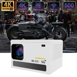 Color: color5, plug type: us plug - e450 4k hd projector wifi 6.0 smartphone same screen projector dual band wifi bluetooth projector auto focus home projector