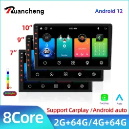 Color: red, ships from: china - 2 din 7 9 10 inch car play android radio multimedia carplay android auto 2 din stereo receiver player 2din gps 4 8 core 4g 64g
