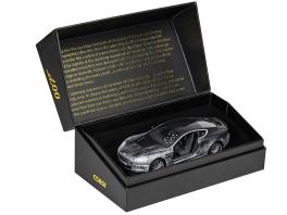 Aston martin dbs gray metallic (damaged version) james bond 007 "quantum of solace" (2008) movie diecast model car by corgi