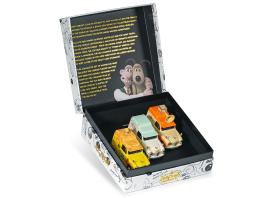 "wallace & gromit" austin a35 van collection set of 3 pieces diecast model cars by corgi