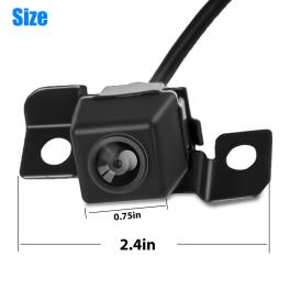 Car rear view camera reversing camcorder pdc parking assist cam 95760-2p202 compatible for 09-13 kia sorento black