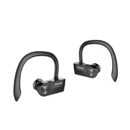 Awei t2 tws sports ear hook bluetooth waterproof wireless headphones mini separate stereo headphones black