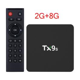 Tx9s media  player abs material android smart network tv box with remote control 2+8g_australian regulations