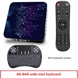 4+64gb tv box tp02 rk3318 android 10 tv box with remote control 4+64g_eu plug+i8 keyboard