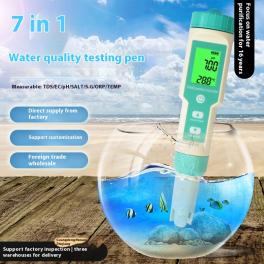 Water quality test pen portable and versatile