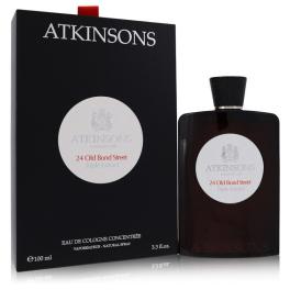 24 old bond street triple extract by atkinsons eau de cologne concentree spray 3.3 oz (men)
