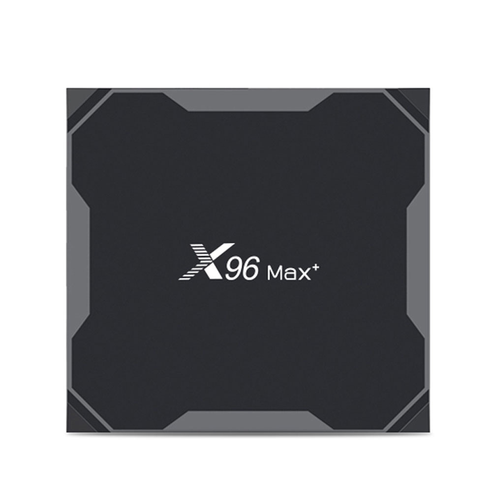 Max plus smart tv caixa amlogic s905x3 android 9.0 quad core 2.4g 5.0g duplo wiif 8k hdmi set top box us plug 2+16gb